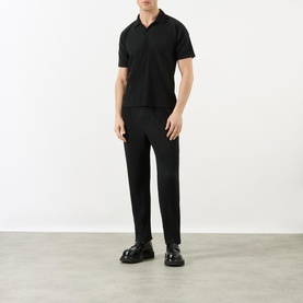 Basics Pleated Tapered Trousers