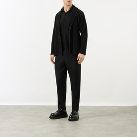 Basics Pleated Tapered Trousers