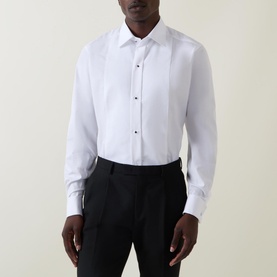 Piqu&eacute; Tuxedo Shirt