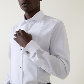 Piqu&eacute; Tuxedo Shirt