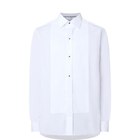 Piqu&eacute; Tuxedo Shirt