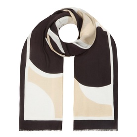 Graphic Print Woven Scarf