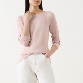 Slub Jersey Regular-Fit Top
