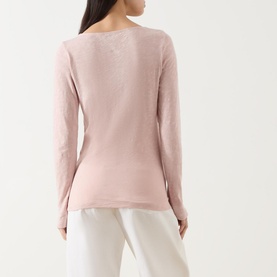 Slub Jersey Regular-Fit Top