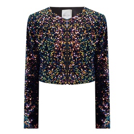 Marta Sequin Bolero Jacket