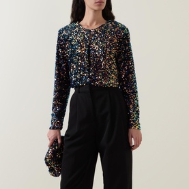 Marta Sequin Bolero Jacket