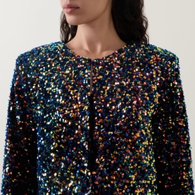 Marta Sequin Bolero Jacket