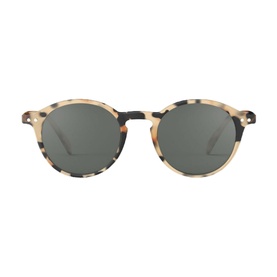 #D Round Light Tortoise Sunglasses