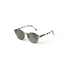 #D Round Light Tortoise Sunglasses
