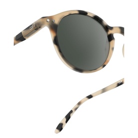 #D Round Light Tortoise Sunglasses