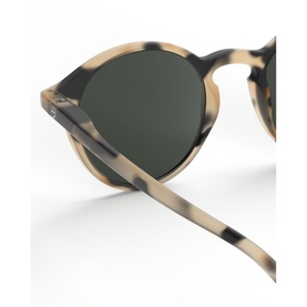 #D Round Light Tortoise Sunglasses