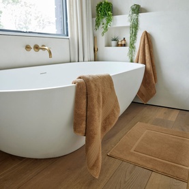 Organic Towels 550 GSM Caramel