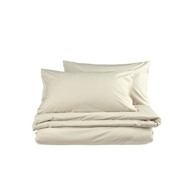 200 Thread Count Organic Percale Duvet Set Hazelnut