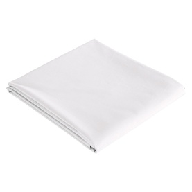 200 Thread Count Organic Percale Flat Sheet White