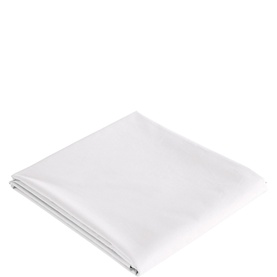 200 Thread Count Organic Percale Flat Sheet White