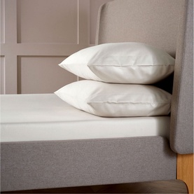400 Thread Count Sateen King Pillowcase Pair Linen