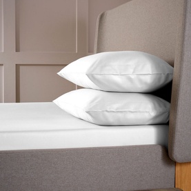 400 Thread Count Sateen Deep Fitted Sheet