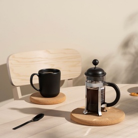 3-Cup Cafeteria French Press Coffee Maker