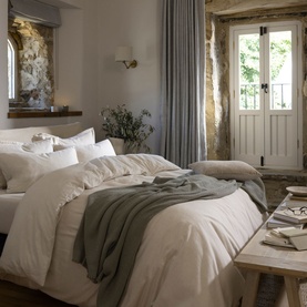 Flannel Marl Duvet Set