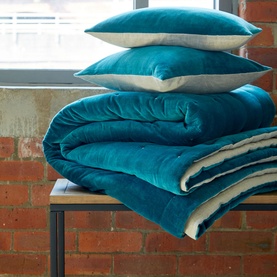 Jaipur Velvet Filled Throw