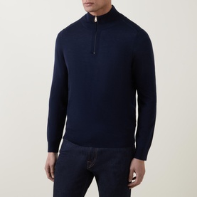 Half-Zip Merino Sweater