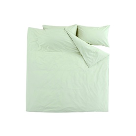 200 Thread Count Organic Percale Duvet Set Sage