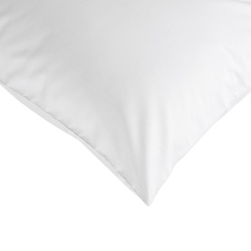 200 Thread Count Organic Percale Pillowcase Pair White