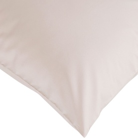 200 Thread Count Organic Percale Pillowcase Pair Powder Pink