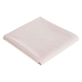 200 Thread Count Organic Percale Flat Sheet Powder Pink