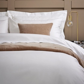 500 Thread Count Hygro Duvet Set White