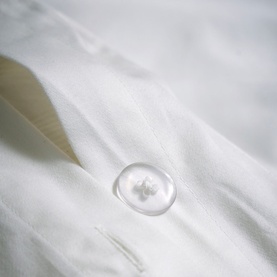 500 Thread Count Hygro Duvet Set White