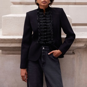 Embellished Military Jacket
