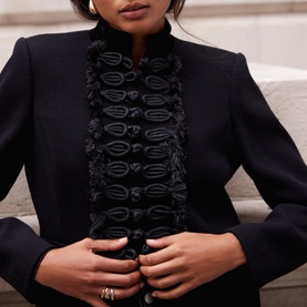 Embellished Military Jacket