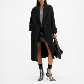 Mabel Oversized Double-Breasted Coat