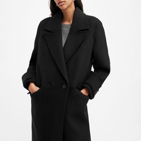 Mabel Oversized Double-Breasted Coat