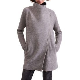 Byanca Zip Knitted Coat