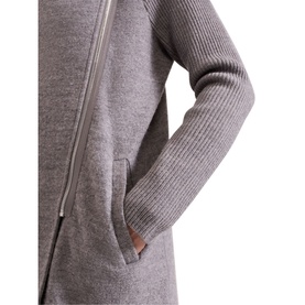 Byanca Zip Knitted Coat