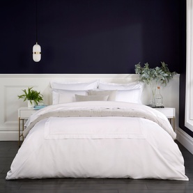 400 Thread Count Coniston Duvet Set White