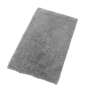 Reversible Medium Bath Rug Silver