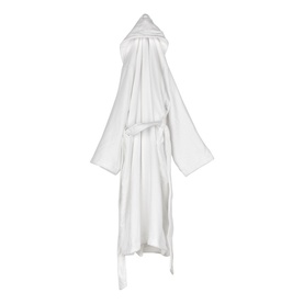 Supreme Velour Bathrobe White