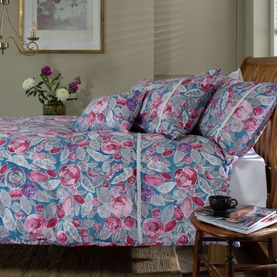 Misty Duvet Set Blue