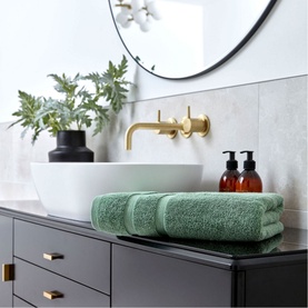Signum Combed Cotton Towel Jade