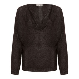 Malti Metallic-Knit Sweater