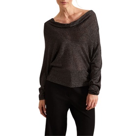 Malti Metallic-Knit Sweater