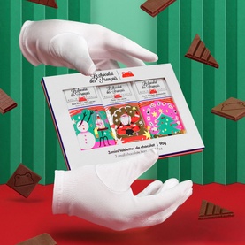 Christmas Box of Three Chocolate Bars