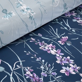 Leila Duvet Set Navy