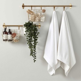 Luxe Bath Sheet White