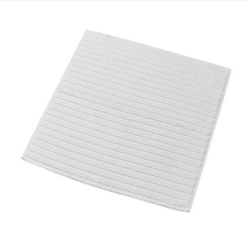 Christys Prism Towel Whitewash in white, 100% Turkish cotton with tonal stripe detail, soft finish, quick-dry face cloth