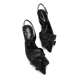 Regal Bow Slingback Heels