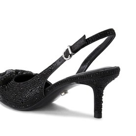 Regal Bow Slingback Heels